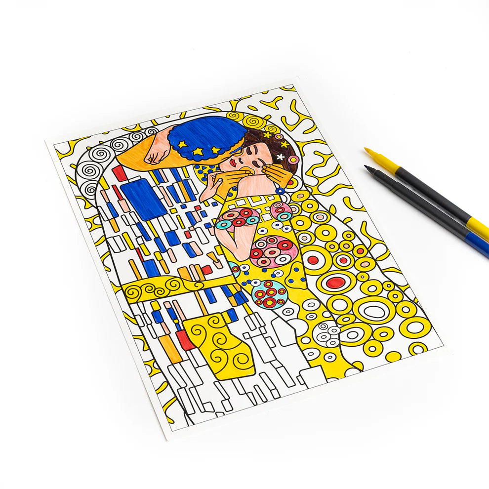 Colouring Book - Masterpieces