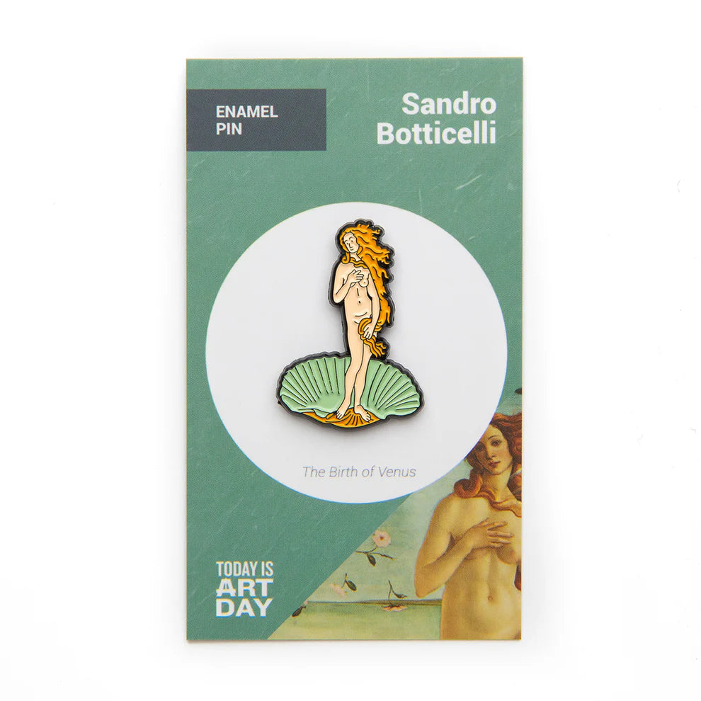 Enamel Pin - Botticelli Birth of Venus
