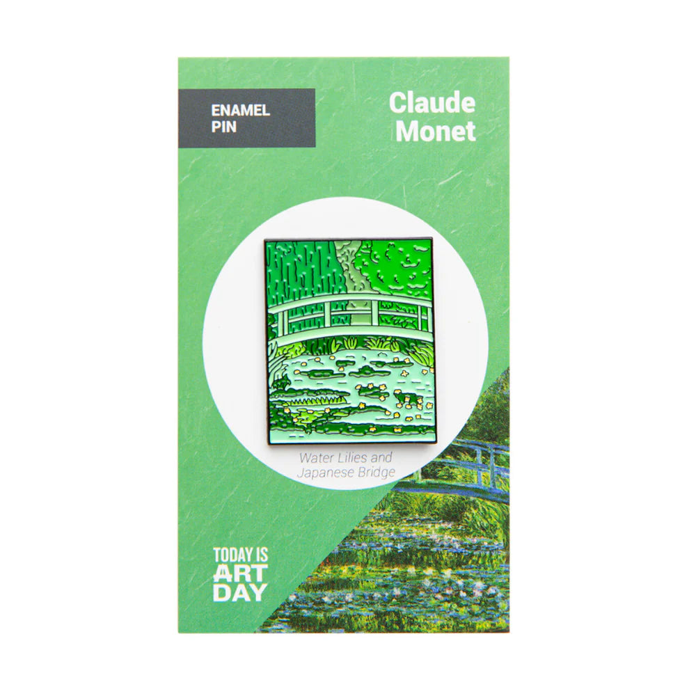 Enamel Pin - Claude Monet Japanese Bridge