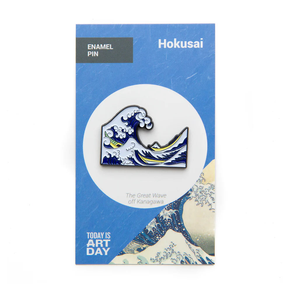Enamel Pin - Hokusai The Great Wave