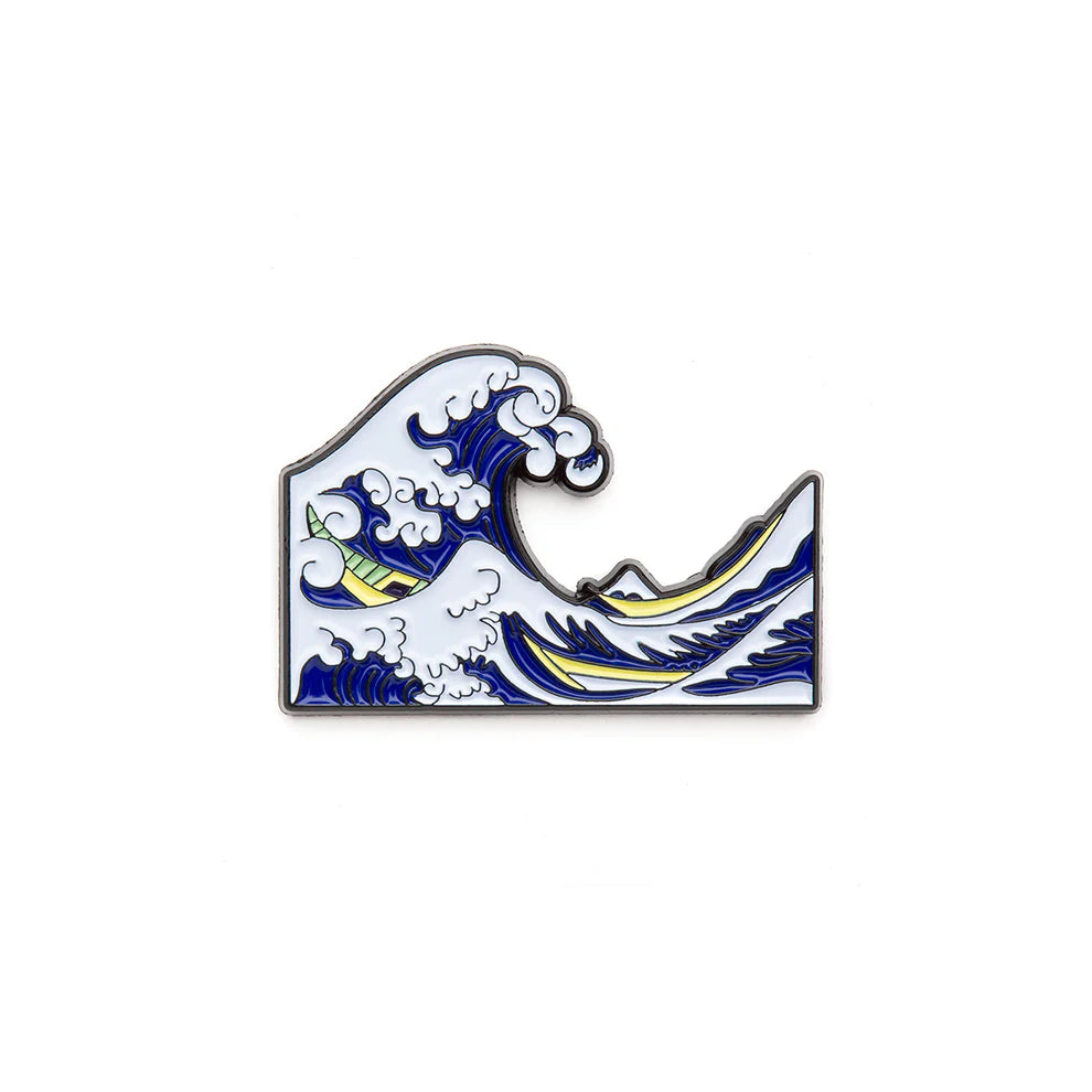 Enamel Pin - Hokusai The Great Wave