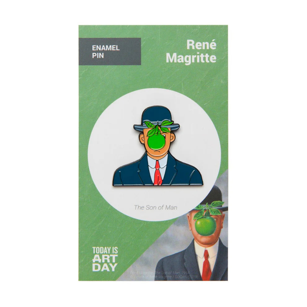 Enamel Pin - Rene Magritte Son Of Man