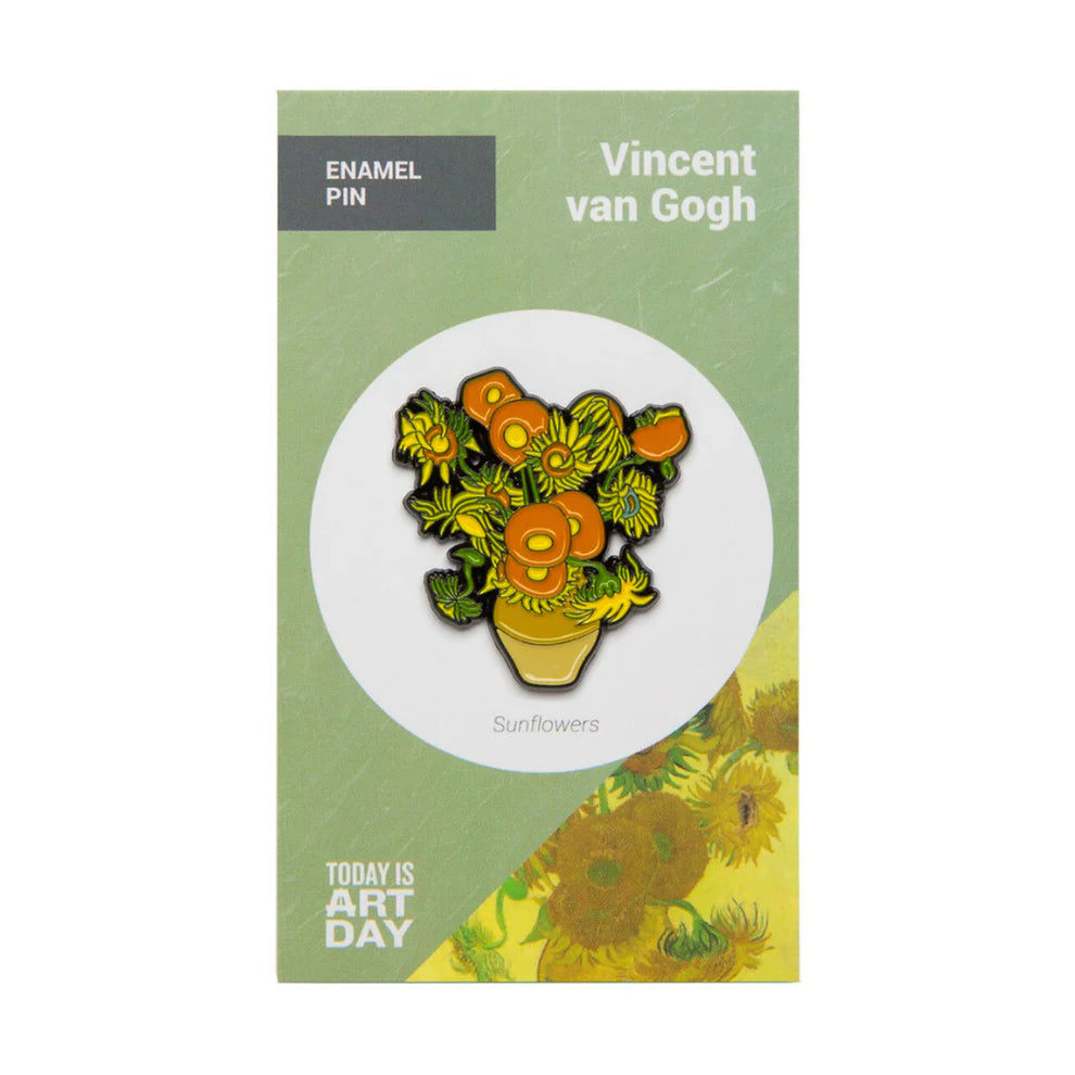 Enamel Pin - Vincent Van Gogh Sunflowers