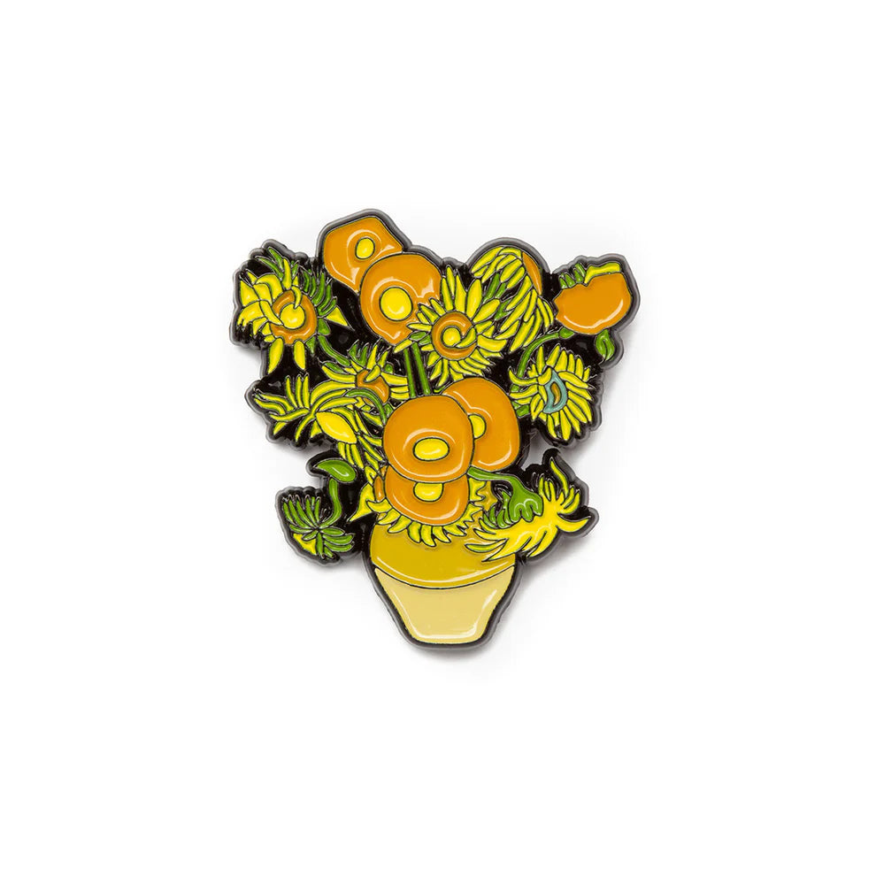 Enamel Pin - Vincent Van Gogh Sunflowers