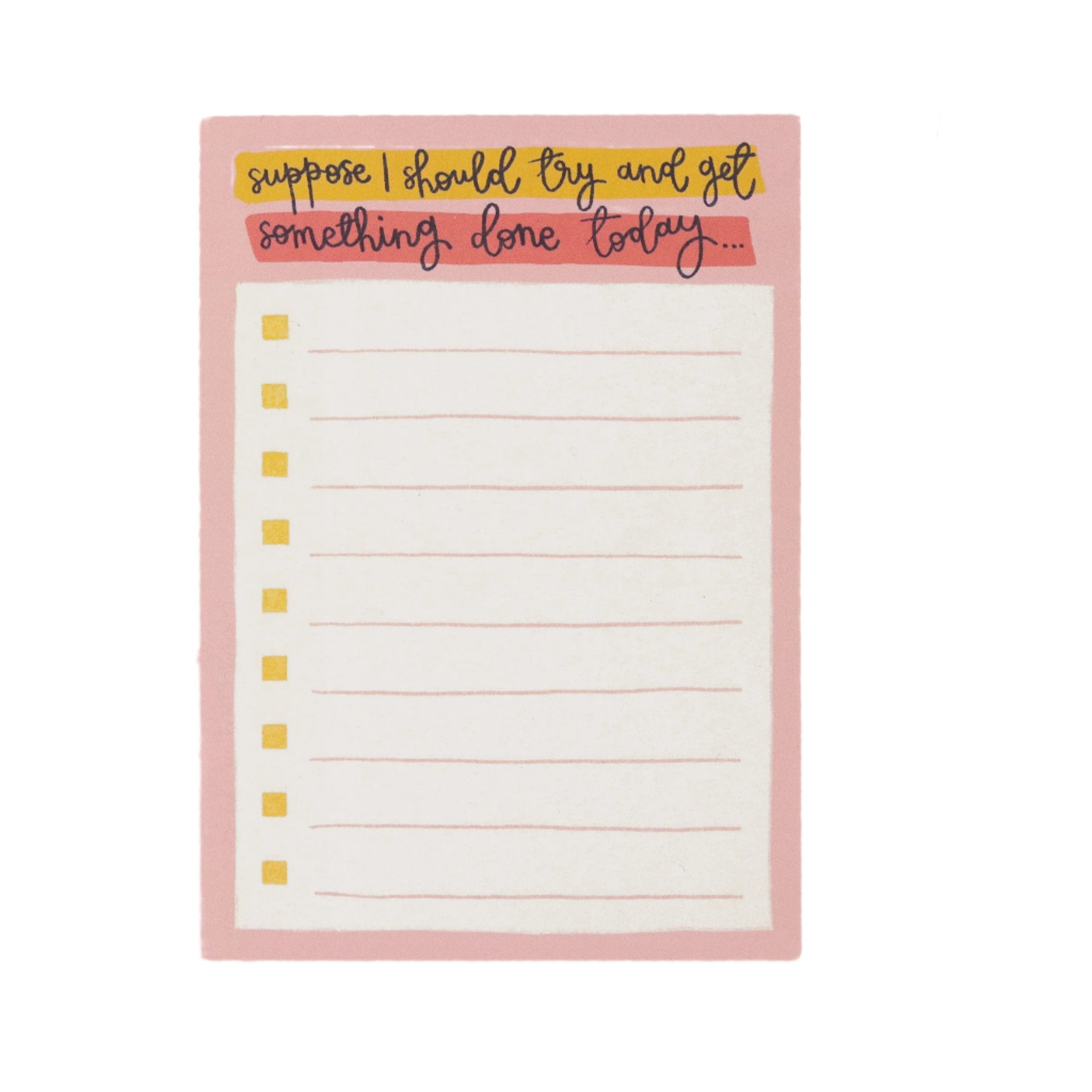 A6 Notepad - Get Something Done Today