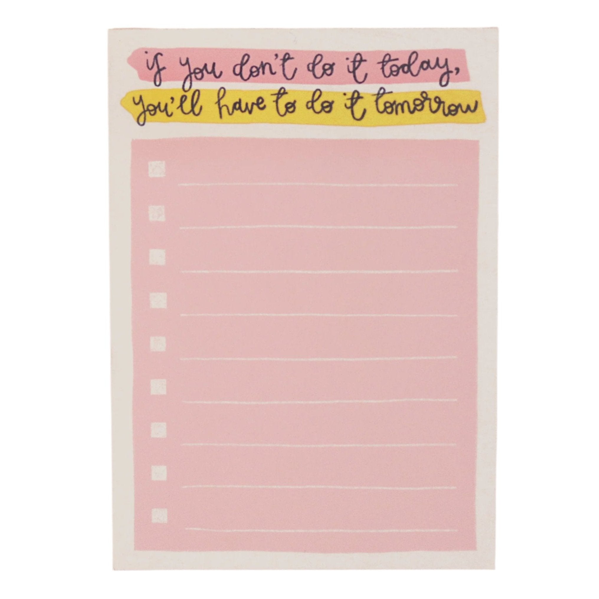 A6 Notepad - Do It Today