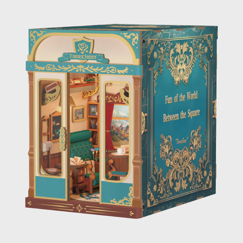 3D Book Nook Puzzle Kit - European Travels