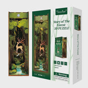 3D Book Nook Puzzle Kit - Story of the Forest 45pc