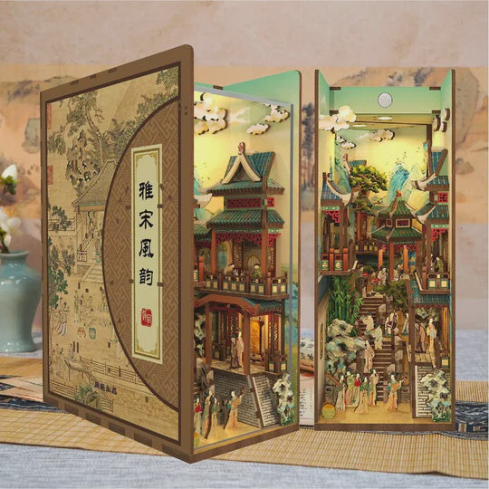 3D Book Nook Puzzle Kit - Song Dynasty