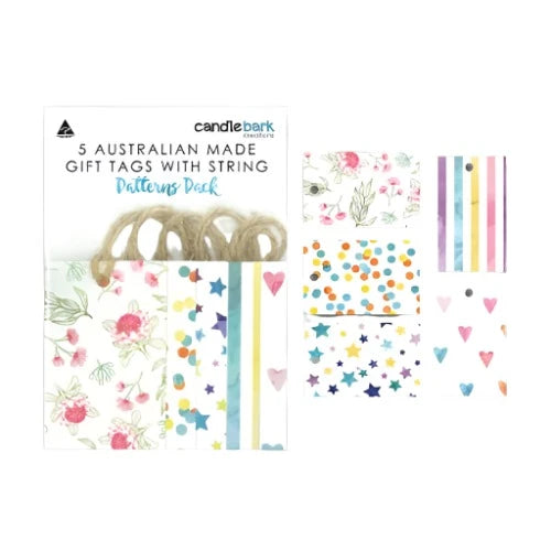 Australian Made Gift Tags With String