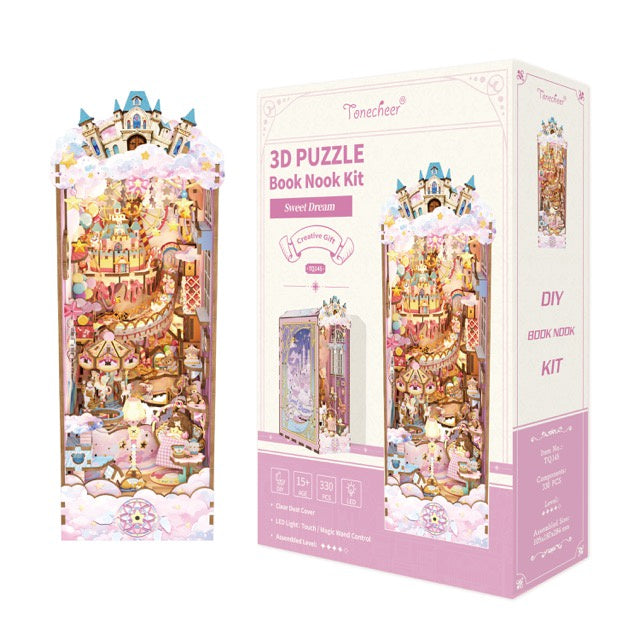 3D Book Nook Puzzle Kit - Sweet Dream