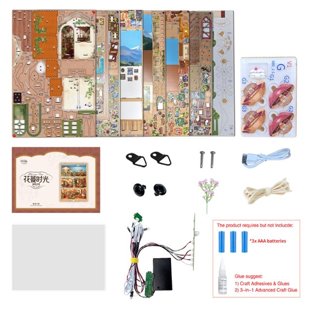 3D Puzzle Story Frame - Blossom Time