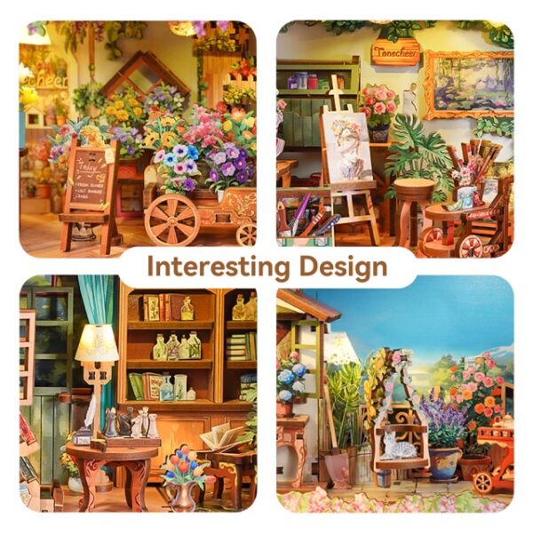 3D Puzzle Story Frame - Blossom Time