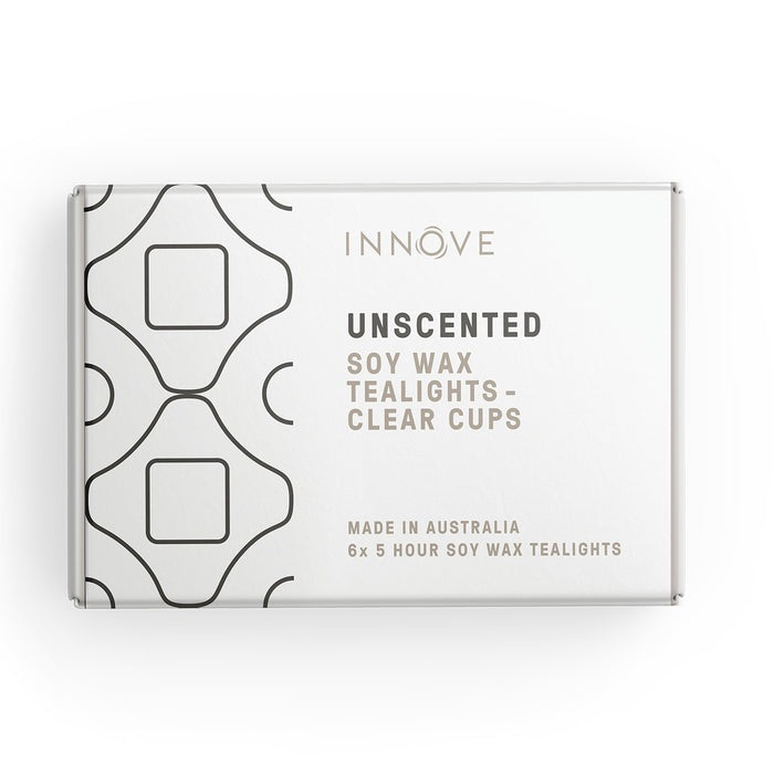 Unscented Soy Tealight Candles