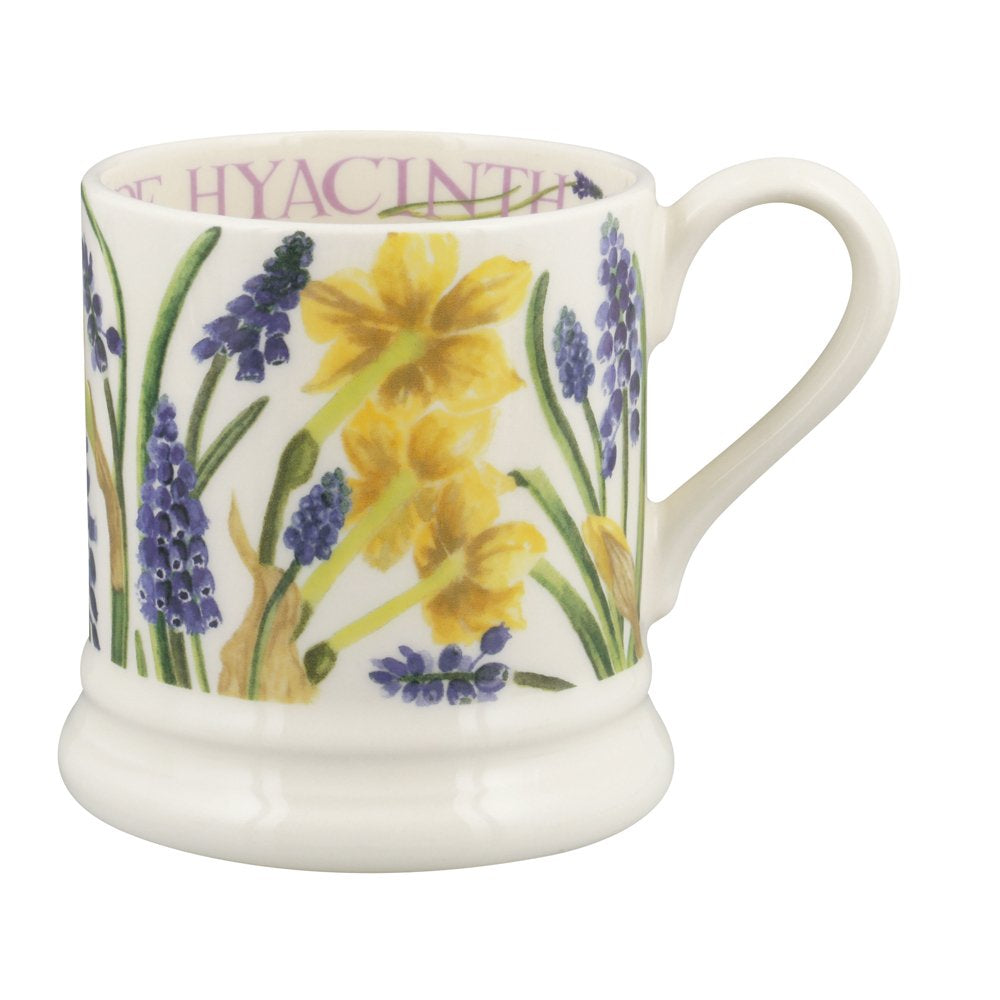Tete-A-Tete & Grape Hyacinth 1/2 Pint mug