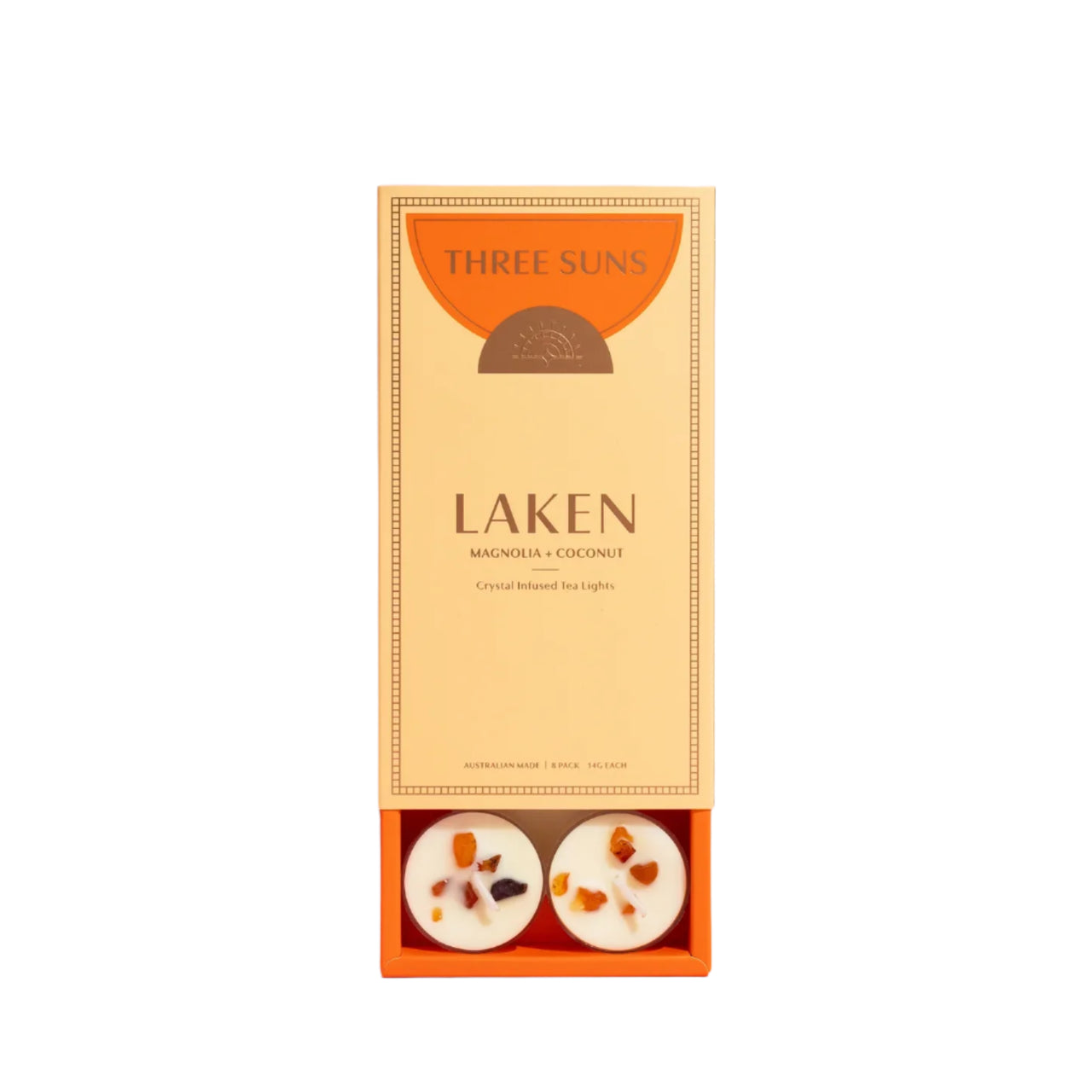 Crystal Infused Tea Lights - Laken
