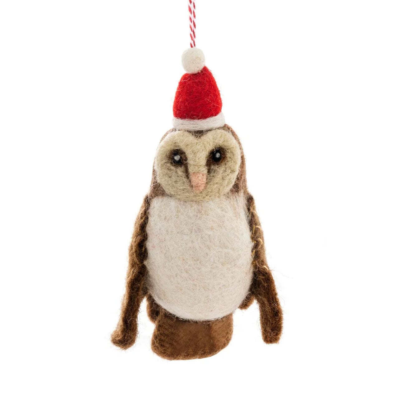 Handcrafted Christmas Decoration - Barn Owl Owen