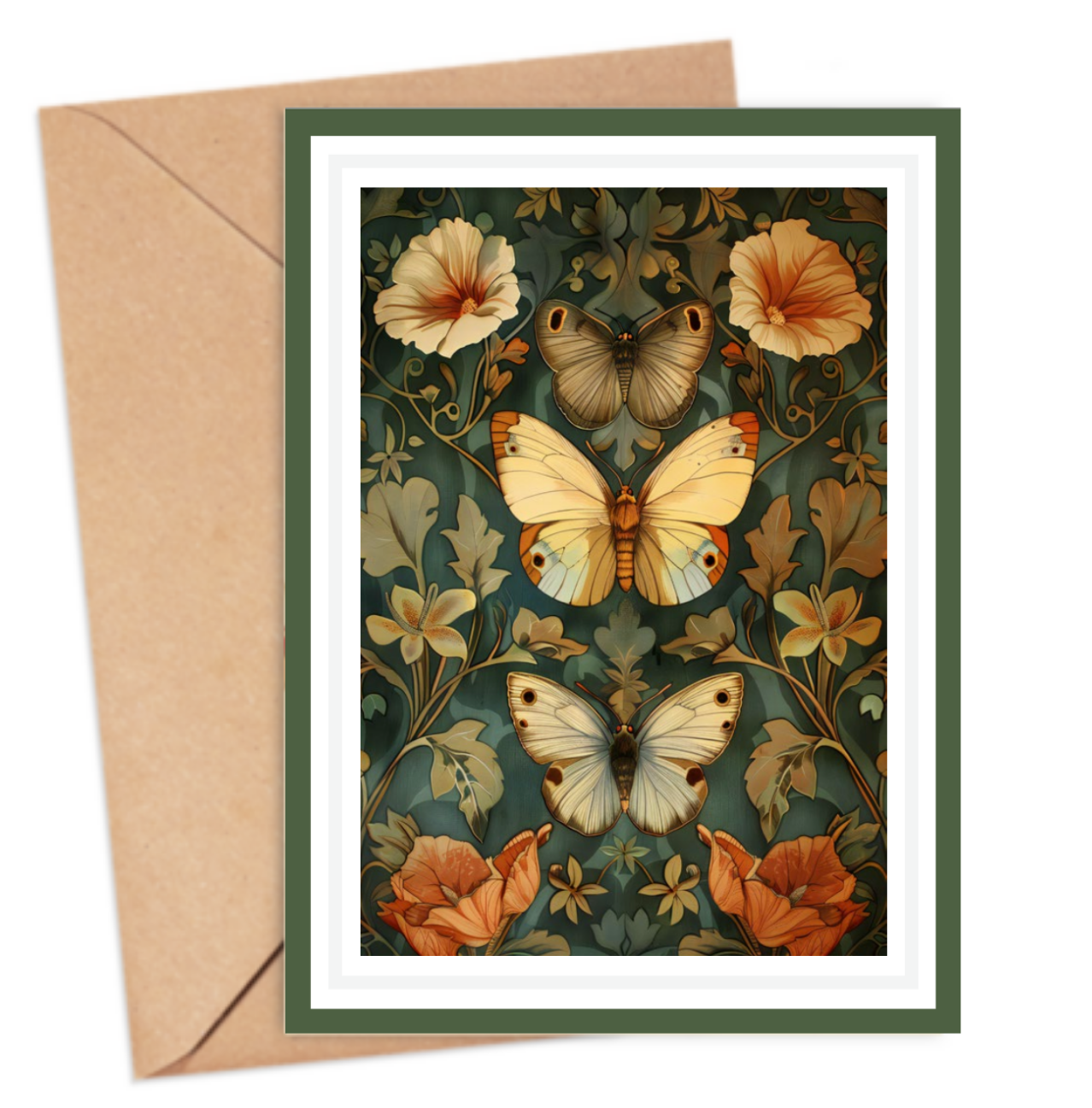 GAIA Athena Butterflies Card