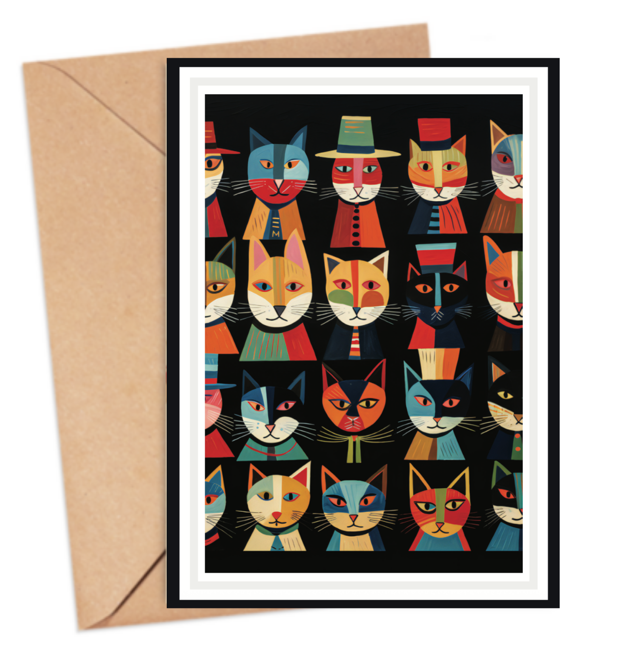 Lots of Cats Card