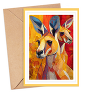 Kangaroos Card
