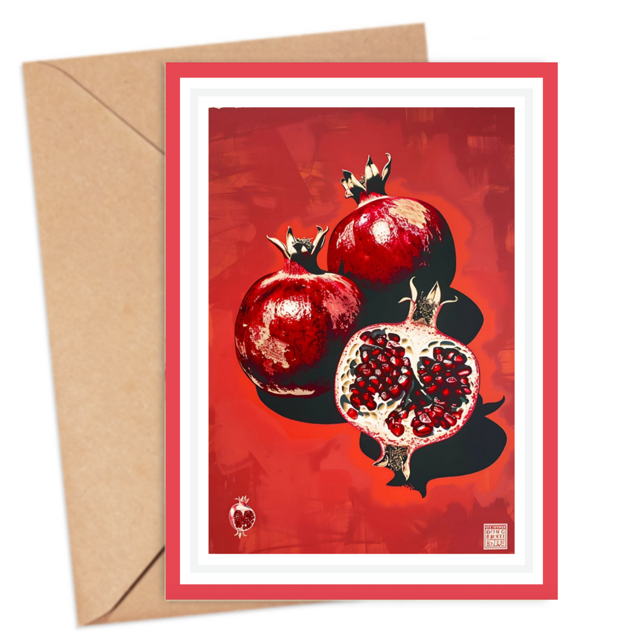 Pomegranates Card