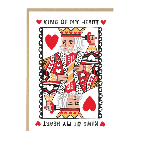 King of My Heart Card - William