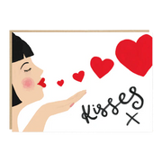Kisses Card - Margot