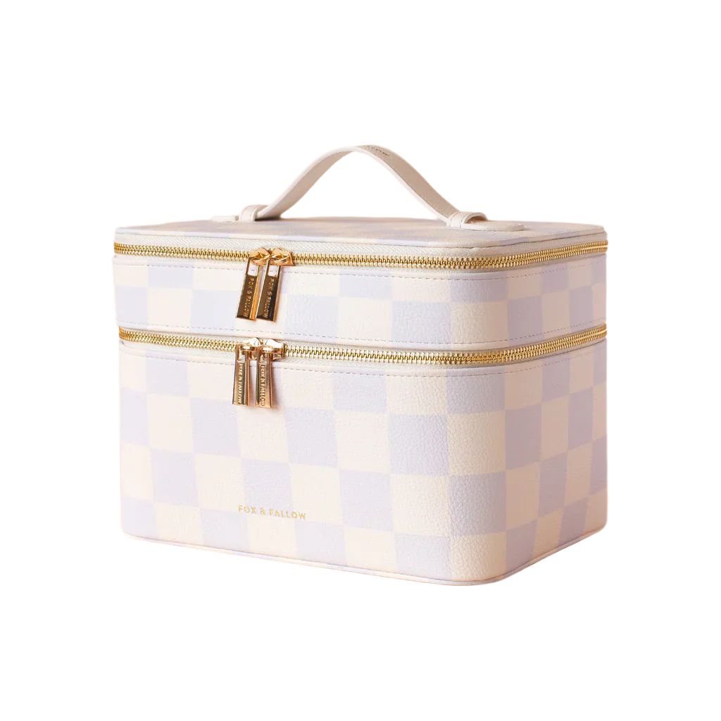 Powder Check Vanity Case - 'The Classic'