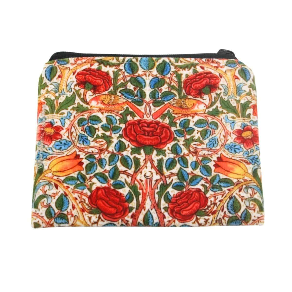 Velour Coin Purse - Rose