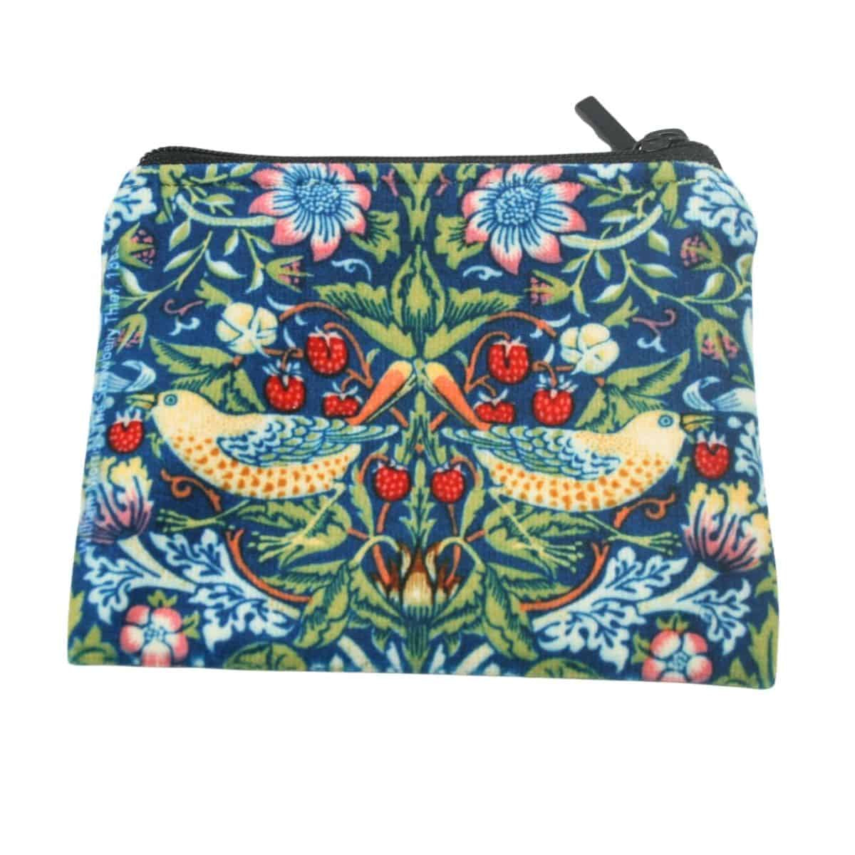 Velour Coin Purse - The Strawberry Thief
