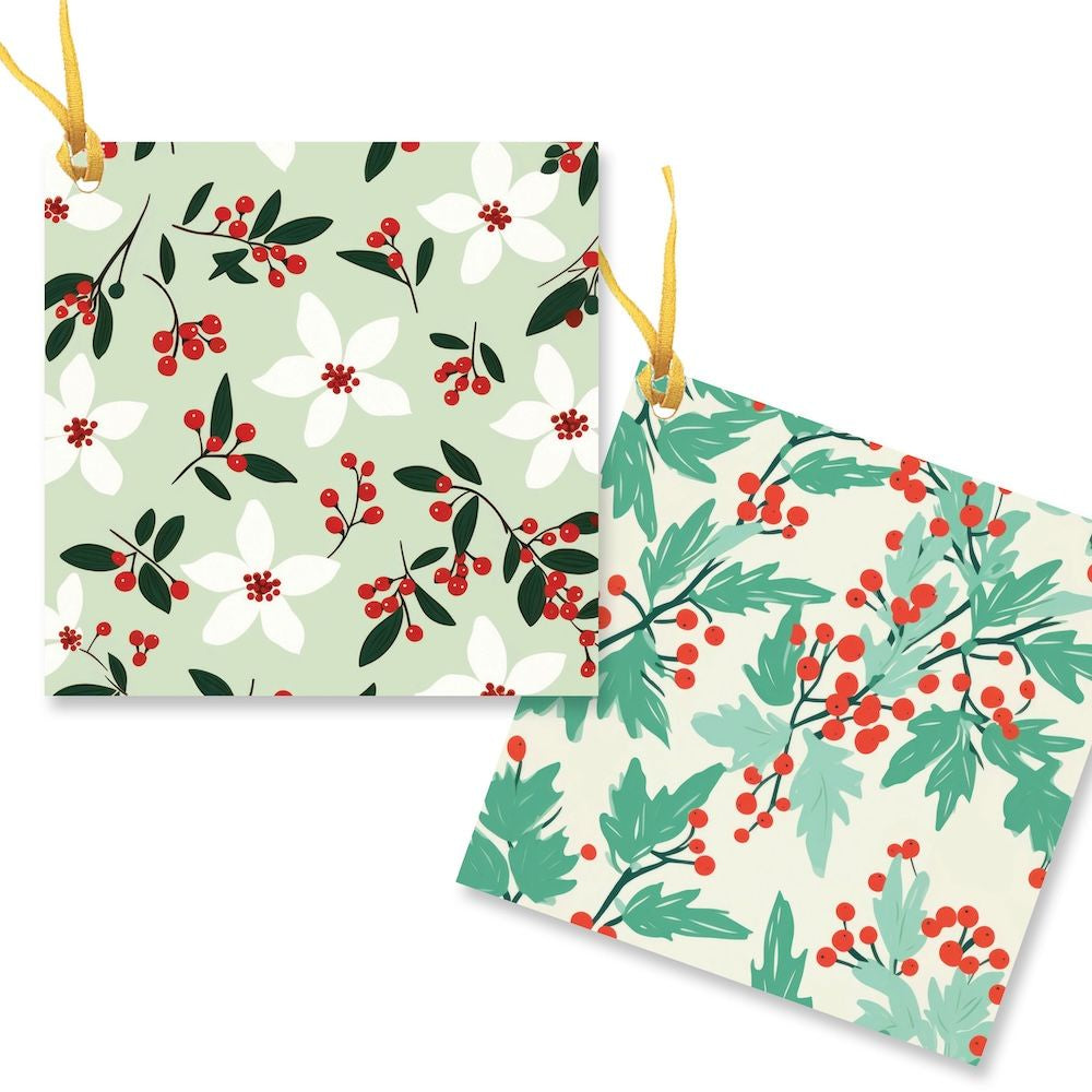 Christmas Gift Tags Set of 10 - Foliage