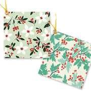 Christmas Gift Tags Set of 10 - Foliage