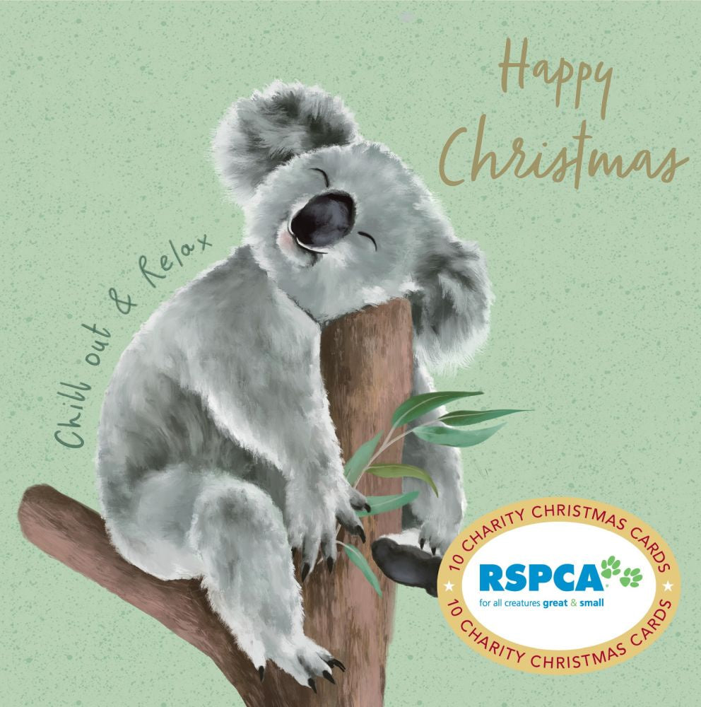 Christmas Cards Set of 10 - Happy Koala