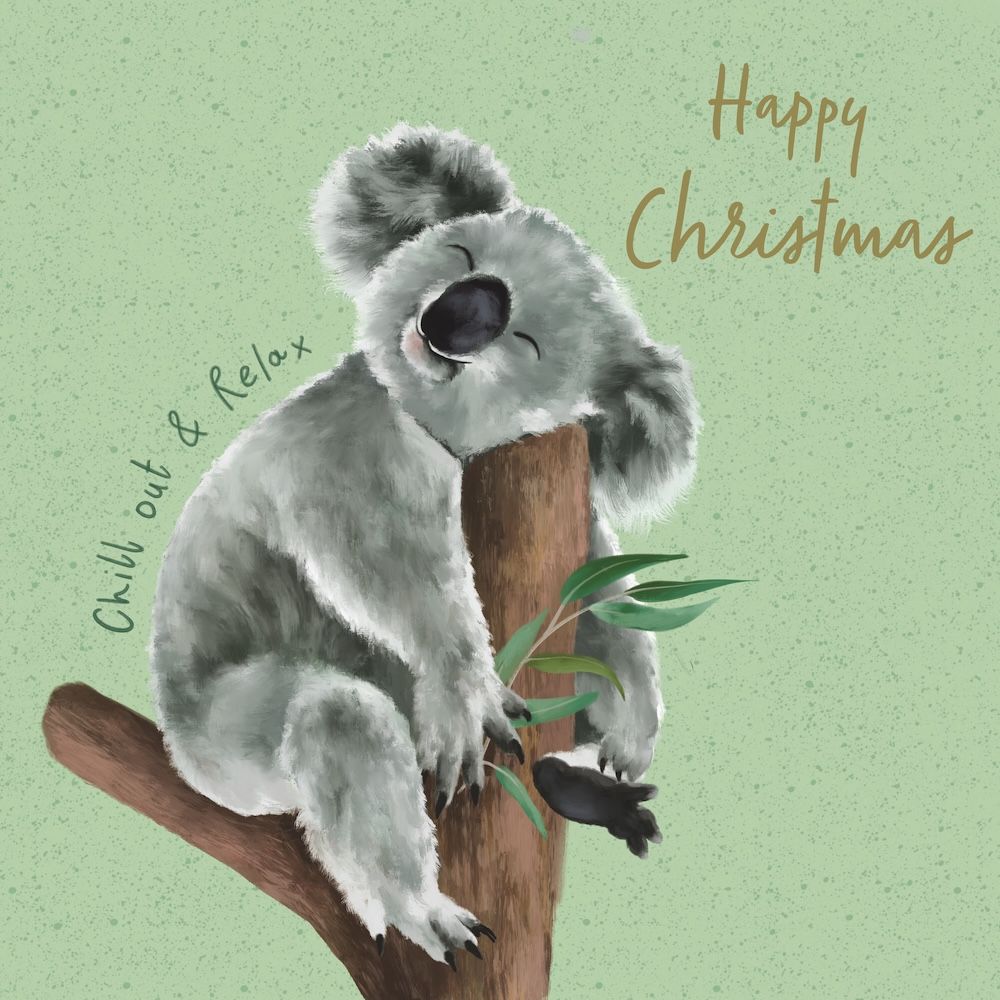 Christmas Cards Set of 10 - Happy Koala