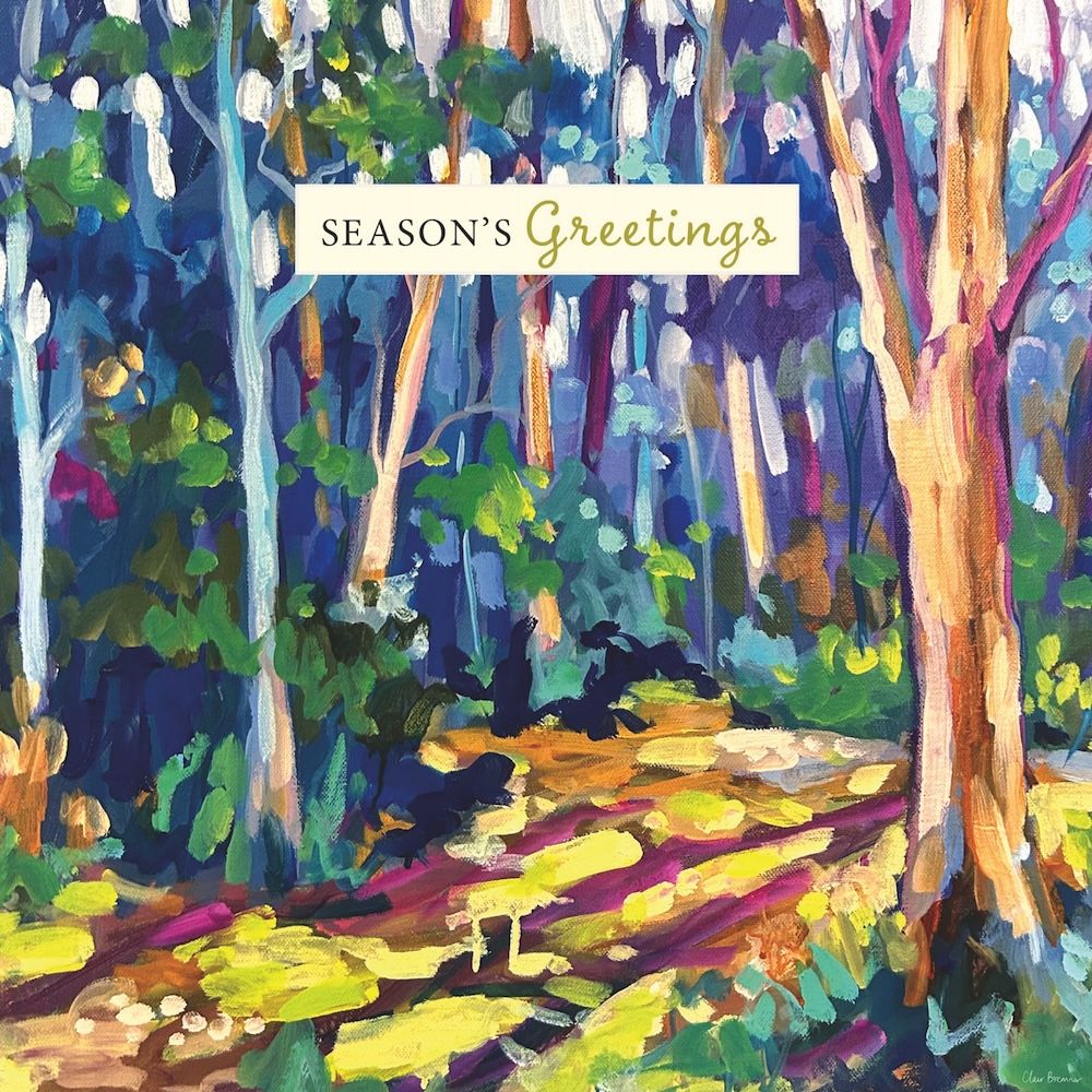 Christmas Cards Set of 10 - Australian Christmas Gums