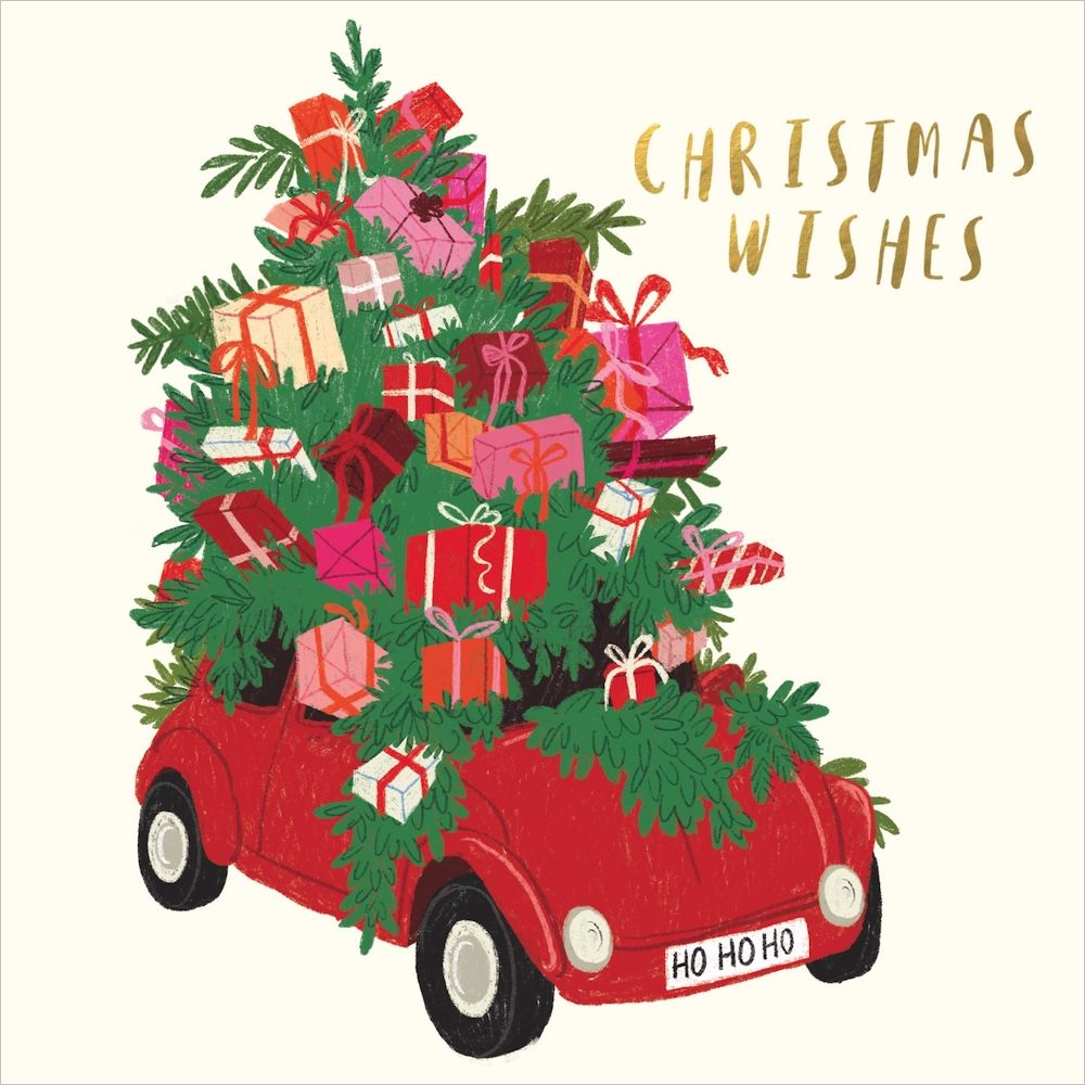 Christmas Cards Set of 10 - Presents Galore
