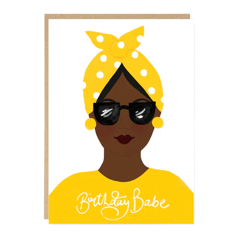 Birthday Babe Card - Nadiya