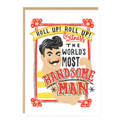 Most Handsome Man Card - Brandon