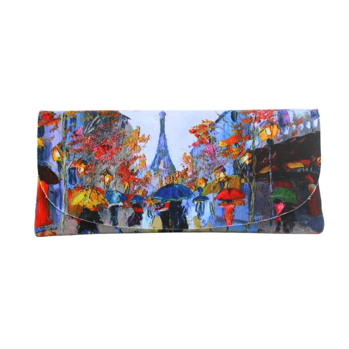 Velour Glasses Case - Eiffel Tower, Paris