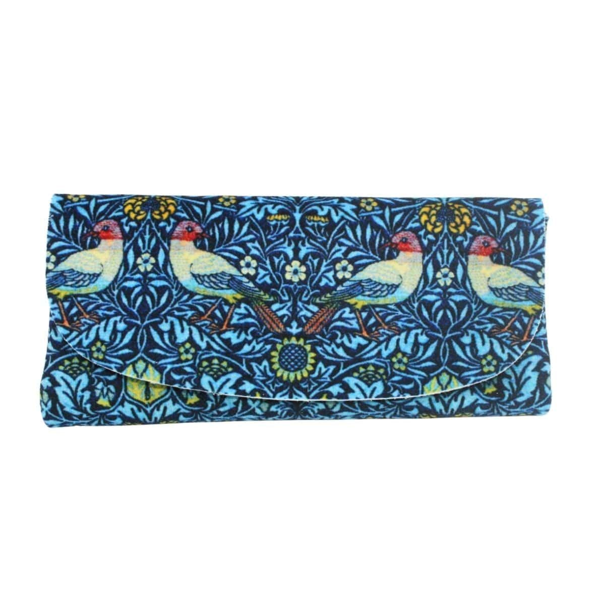 Velour Glasses Case - Birds