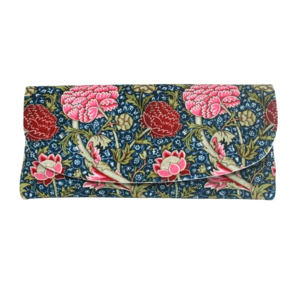 Velour Glasses Case - Cray