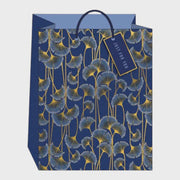 Gift Bag Medium Portrait - Sakura Blue Floral