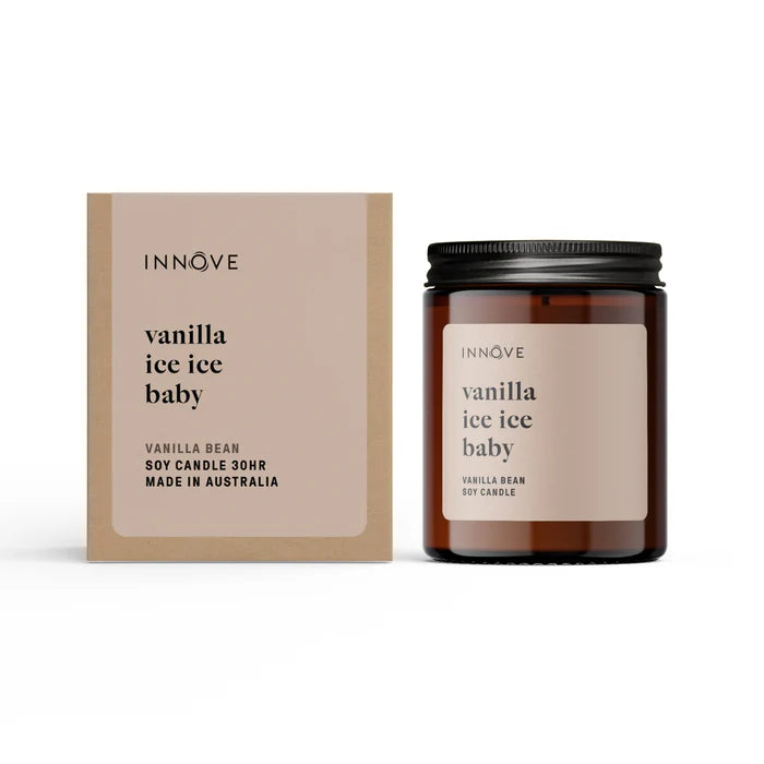 Vanilla Ice Ice Baby Candle - Vanilla Bean