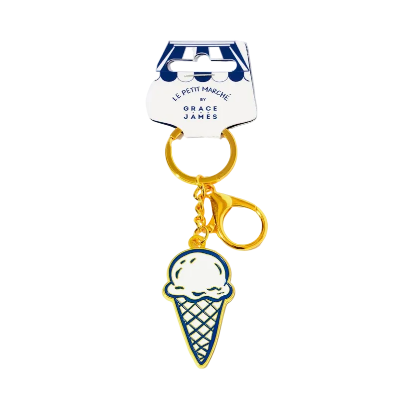 Keychain - Ice Cream Cone
