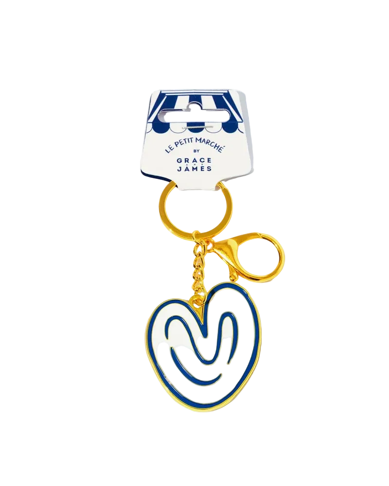 Keychain - Heart Cookie