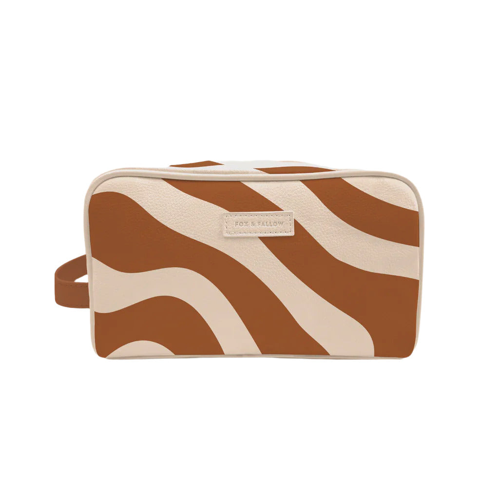 Rust Swirl Wash Bag