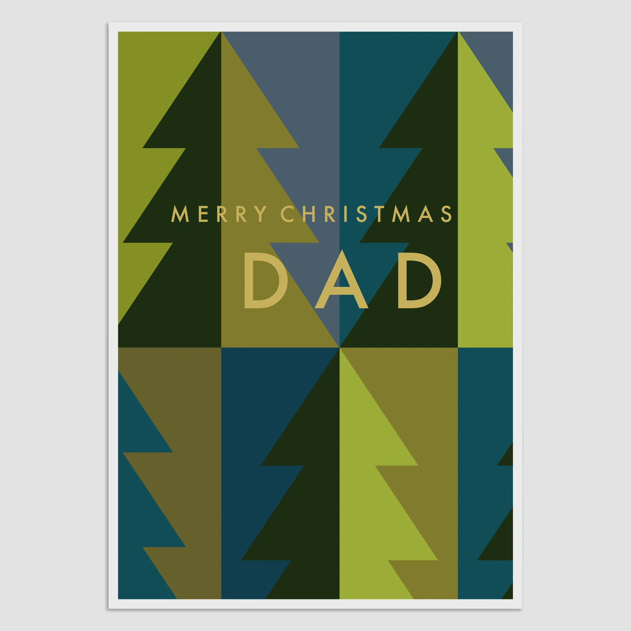 Merry Christmas Dad Card