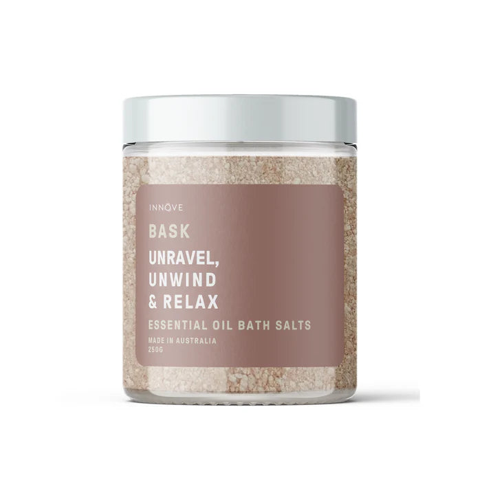 Essential Oil Bath Salts - Bask