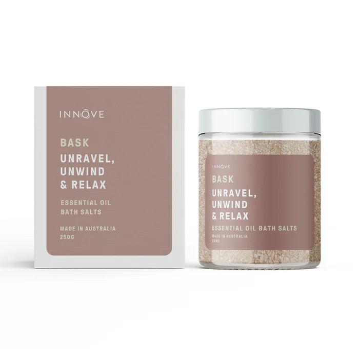 Essential Oil Bath Salts - Bask