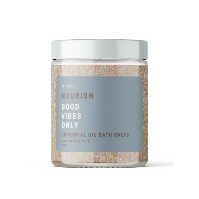 Essential Oil Bath Salts - Nourish